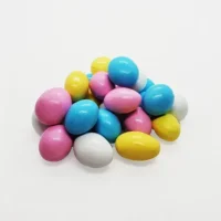 Almendras colores con chocolate